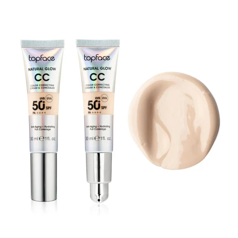 TopFace Natural Glow CC Cream - 001 cool beige