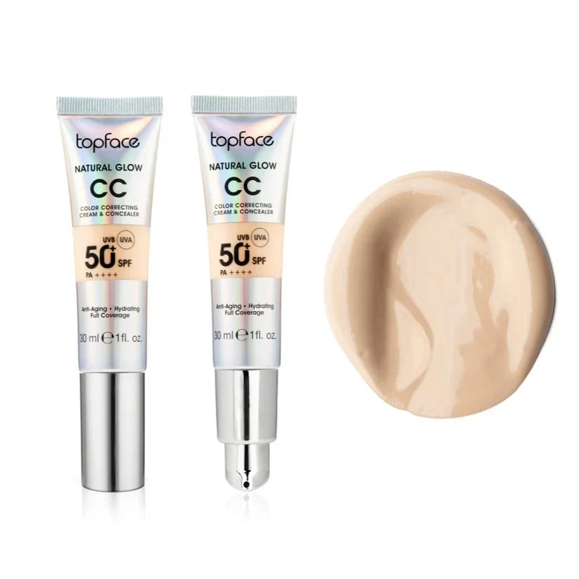 TopFace Natural Glow CC Cream 002 - warm beige
