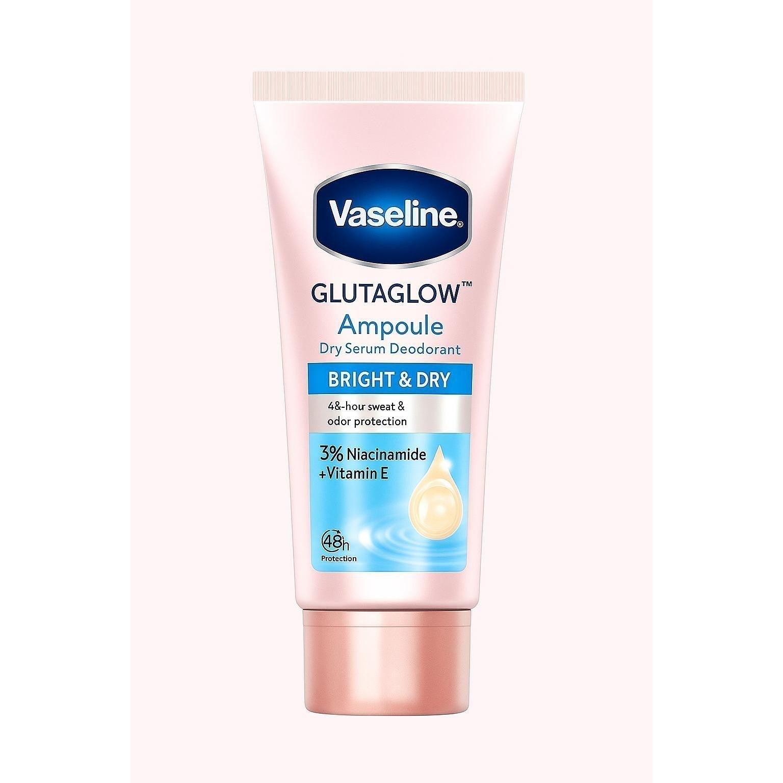 Vaseline GlutaGlow Dry Serum Deodorant 45ml-Bright & Dry