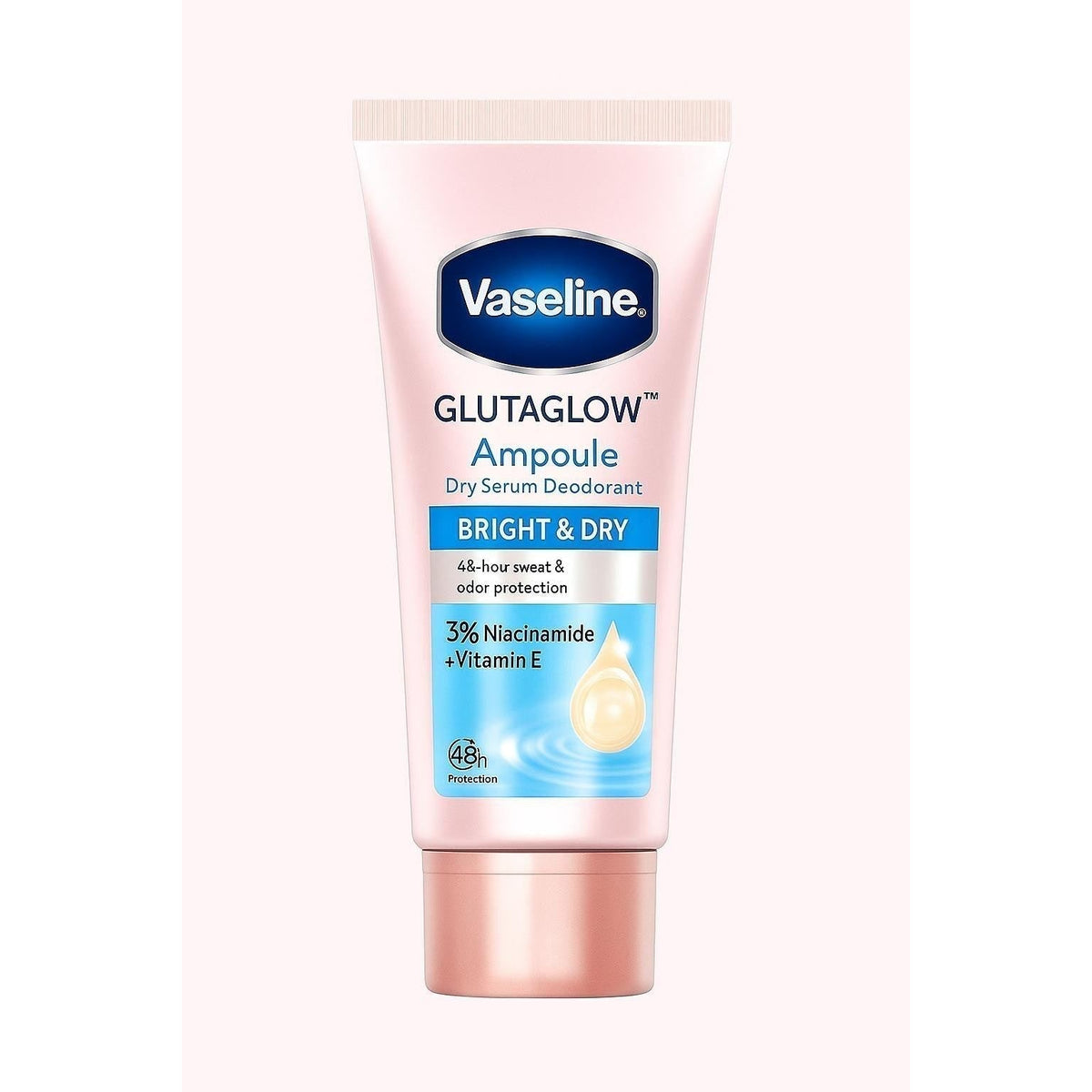 Vaseline GlutaGlow Dry Serum Deodorant 45ml-Bright & Dry