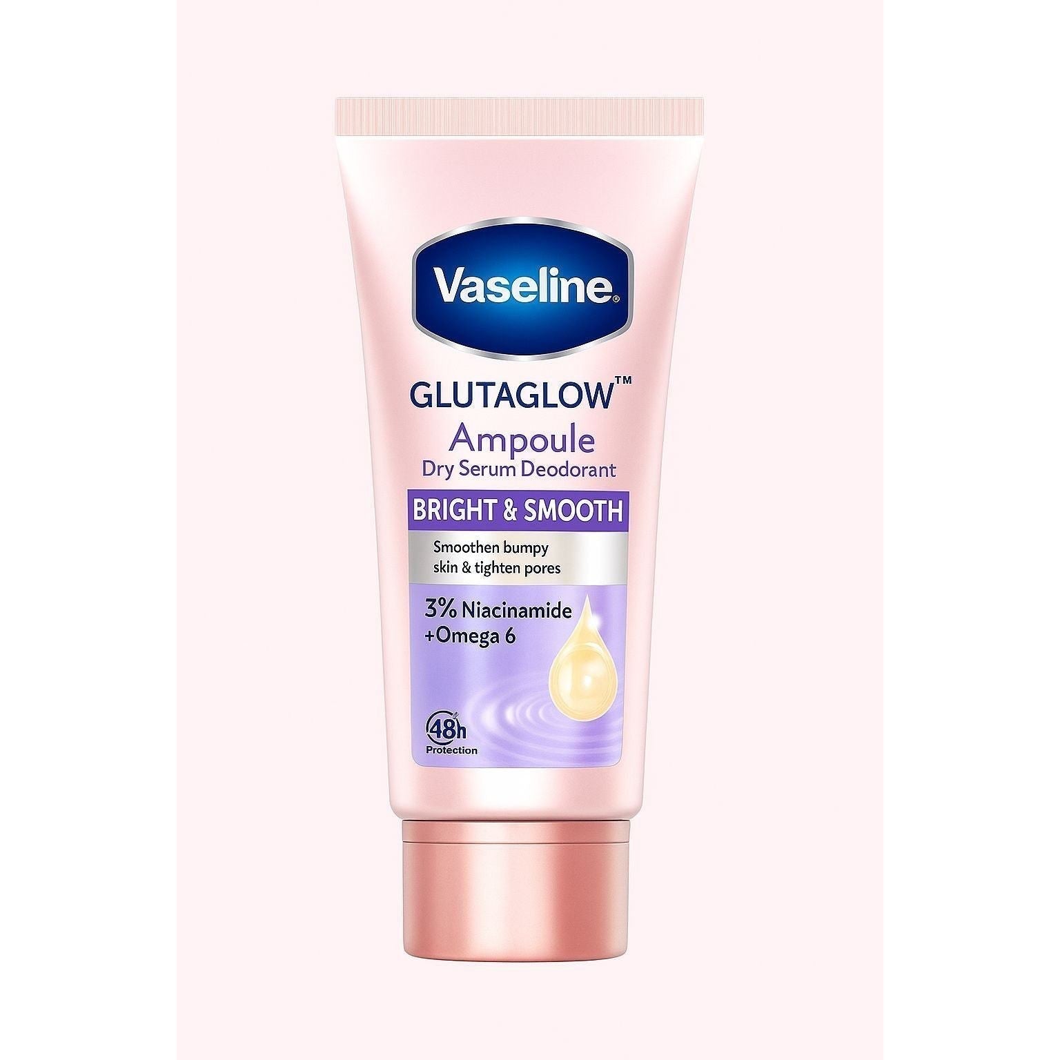 Vaseline GlutaGlow Dry Serum Deodorant 45ml-Bright & Smooth