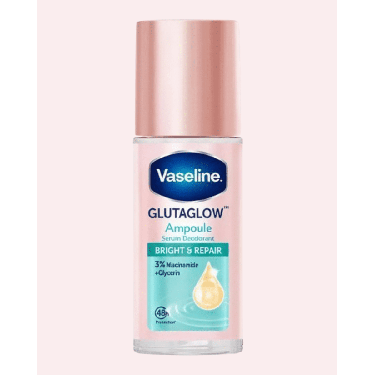 Vaseline GlutaGlow Serum Deodorant 45ml-Bright & Repair