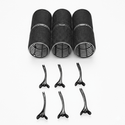 Velcro Hair Rollers Set (with Clips) small size