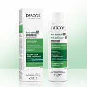 Vichy Dercos Technique Anti-Dandruff DS Dermatological Shampoo - Normal to Oily Hair (200ml)