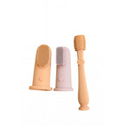 Baby Silicone Finger Toothbrush & Training Toothbrush Set (3 pcs)