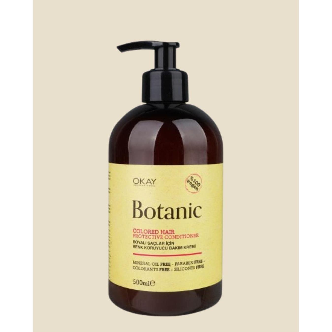 بلسم أوكي بوتانيك لحماية الشعر المصبوغ ٥٠٠ مل
