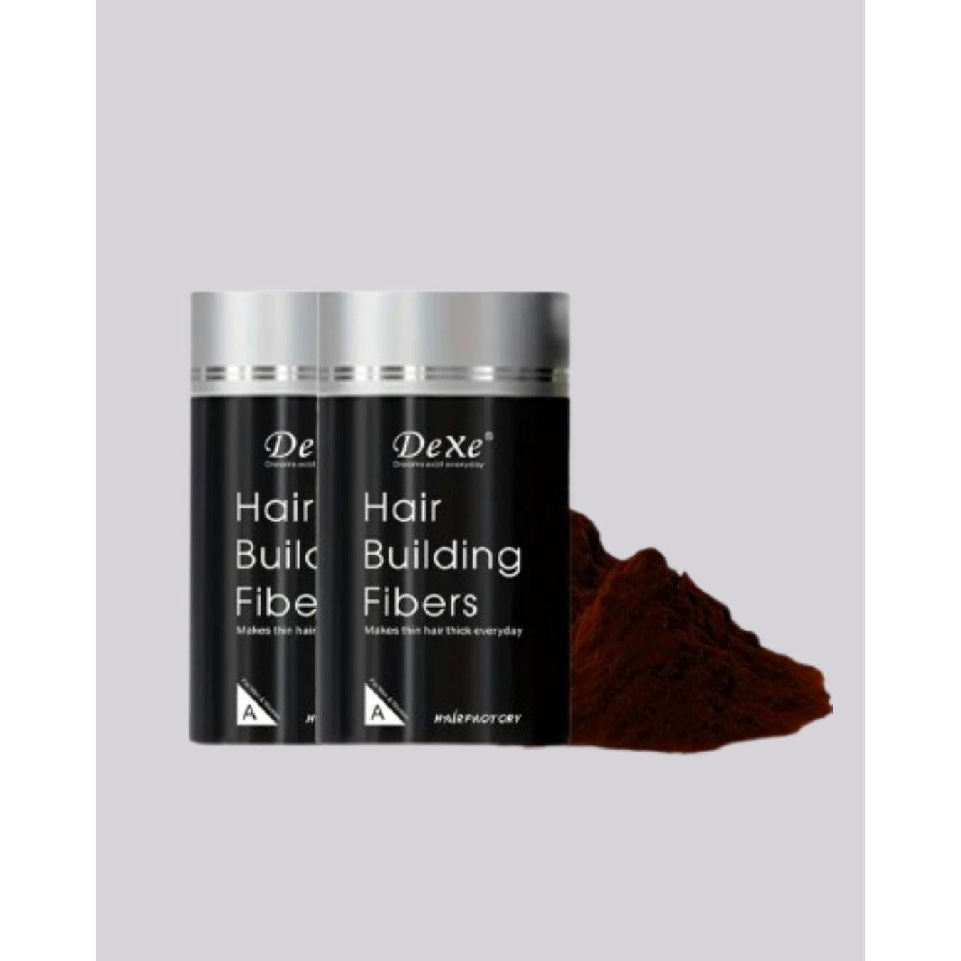 Dexe hair building fibers-medium brown 22g