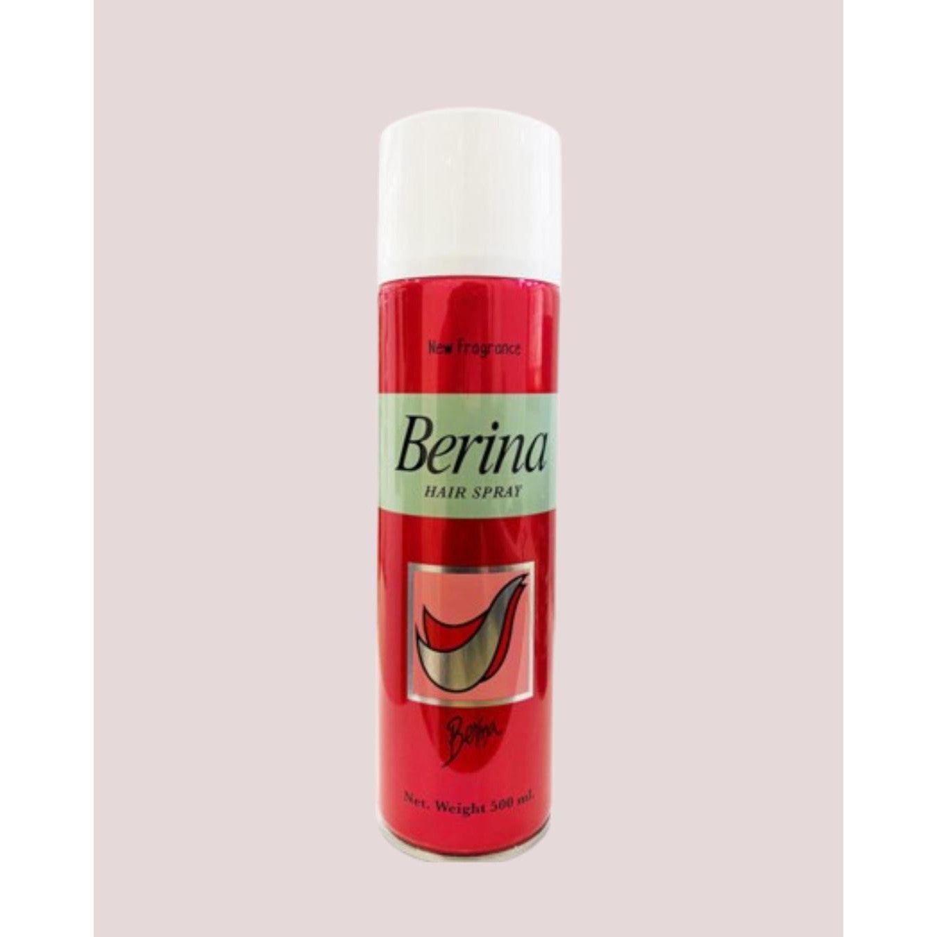berina hair spray 400ml-red