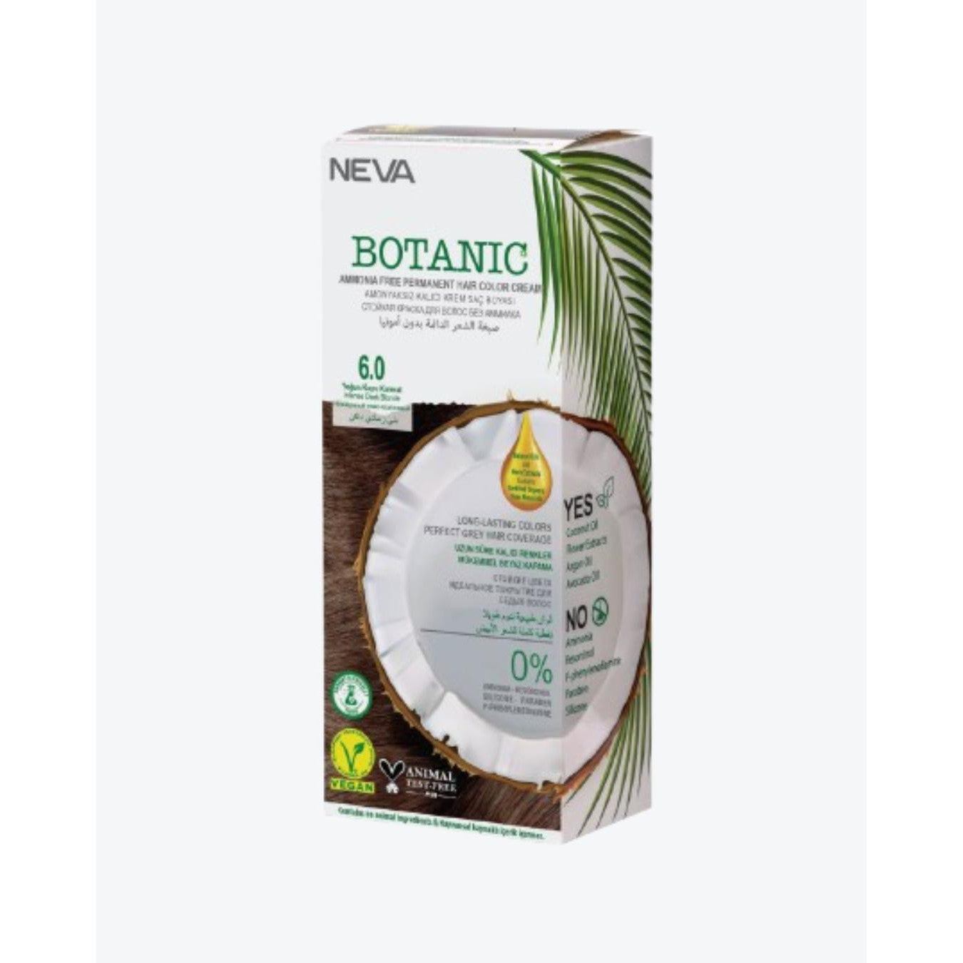 صبغة شعر نيفا بوتانيك 60 مل - 6.0