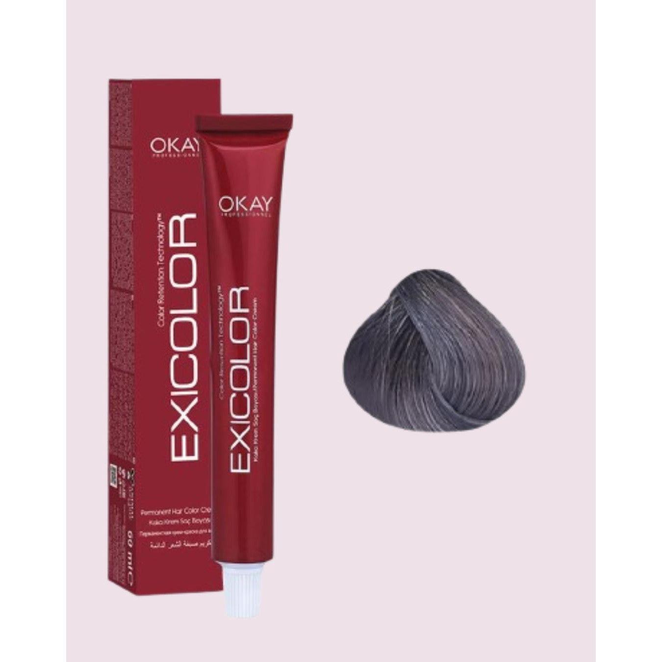 أوكي إكسيك كولور 100 مل - رمادي بارد