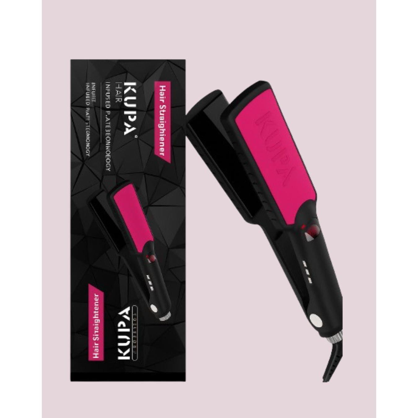 Kupa Hair Straightener Pink-Big