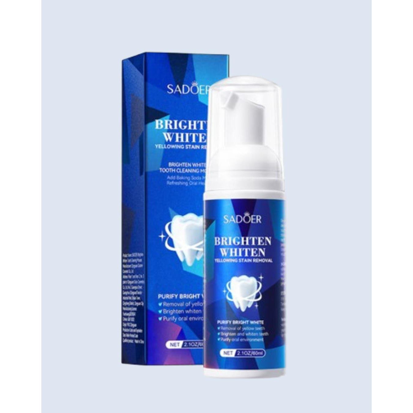 SADOER Brighten Tooth Cleaning Mousse 60ml